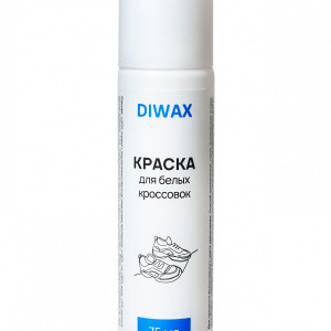 DIWAX Краска для белых кроссовок и белой обуви 75 мл /24